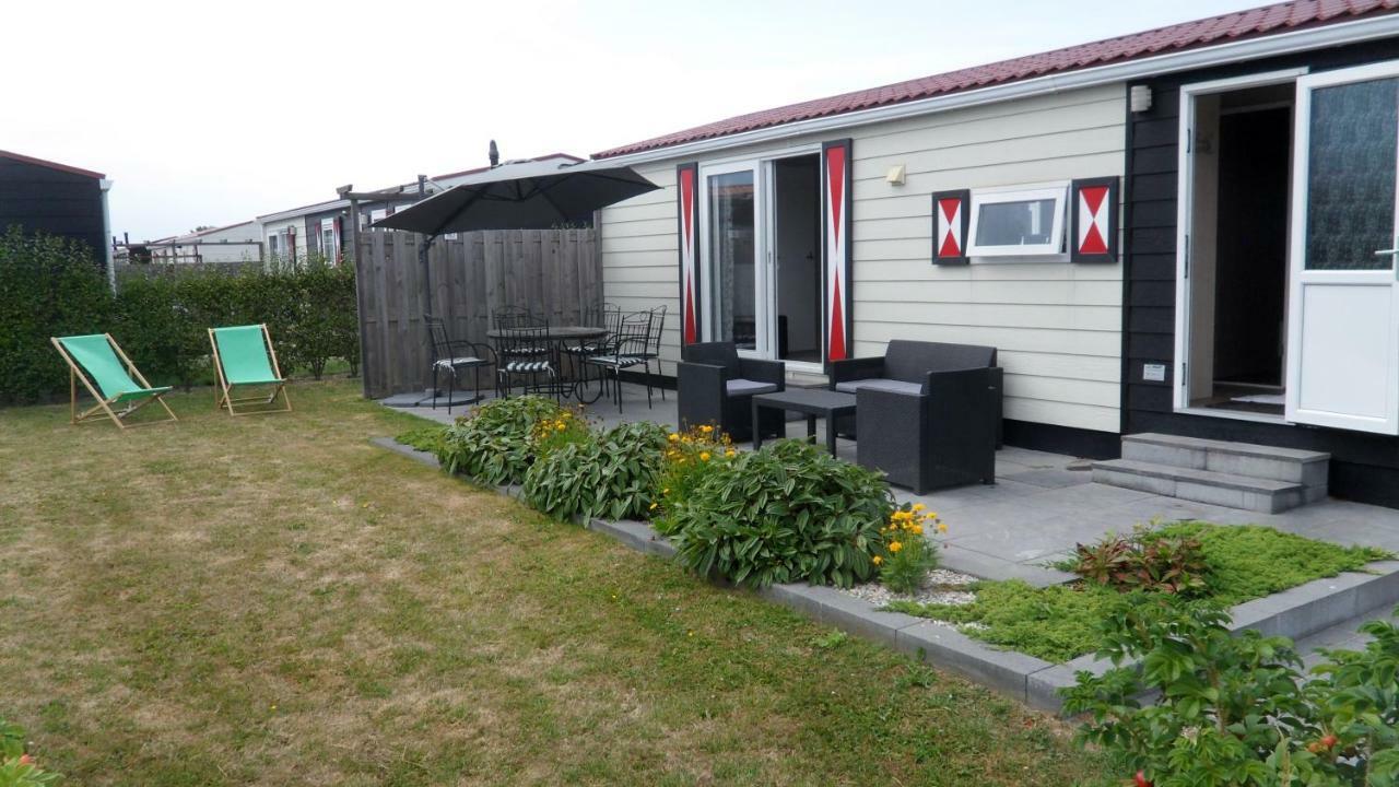 Kindvriendelijk Chalet Voor 6 Personen Se05 Serooskerke  Εξωτερικό φωτογραφία